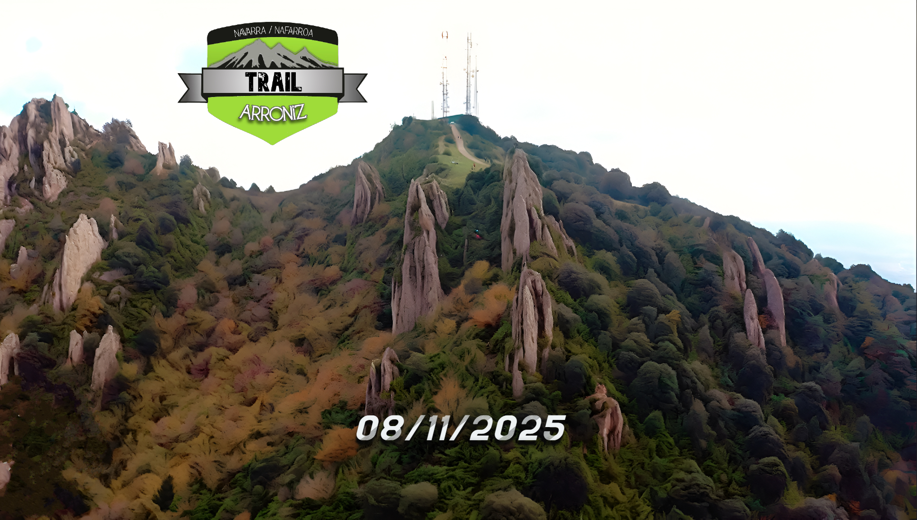 Arroniz Trail 2025 con 400 corredoras y corredores por las sendas de Montejurra.